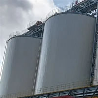 Silo de fundo plano